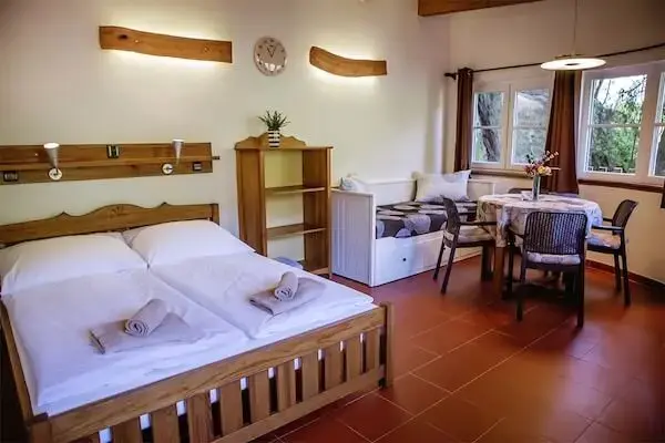 Interiér chaty Malběnka